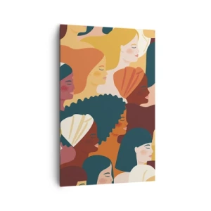Obraz na plátně - Pouze ženskost - 80x120 cm