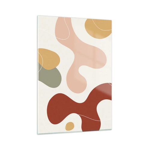 Obraz na skle - Klikyháky - 50x70 cm