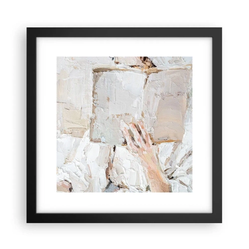 Plakát v černém rámu - V jiném světě - 30x30 cm