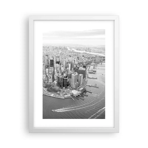 Plakát v bílém rámu - Jak nemilovat? - 30x40 cm