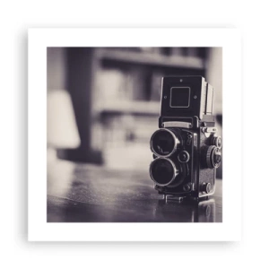 Plakát - Kouzlo staré fotografie - 40x40 cm