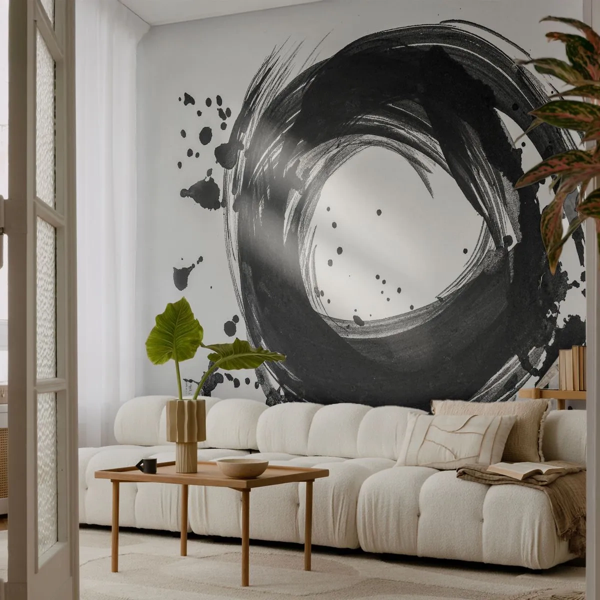 Fototapeta Premium Canvas - Vír tvoření - Abstrakce, Kus, Grafika - 250x175 cm