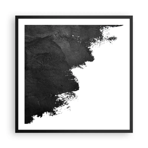 Plakát v černém rámu - Živly: země - 60x60 cm