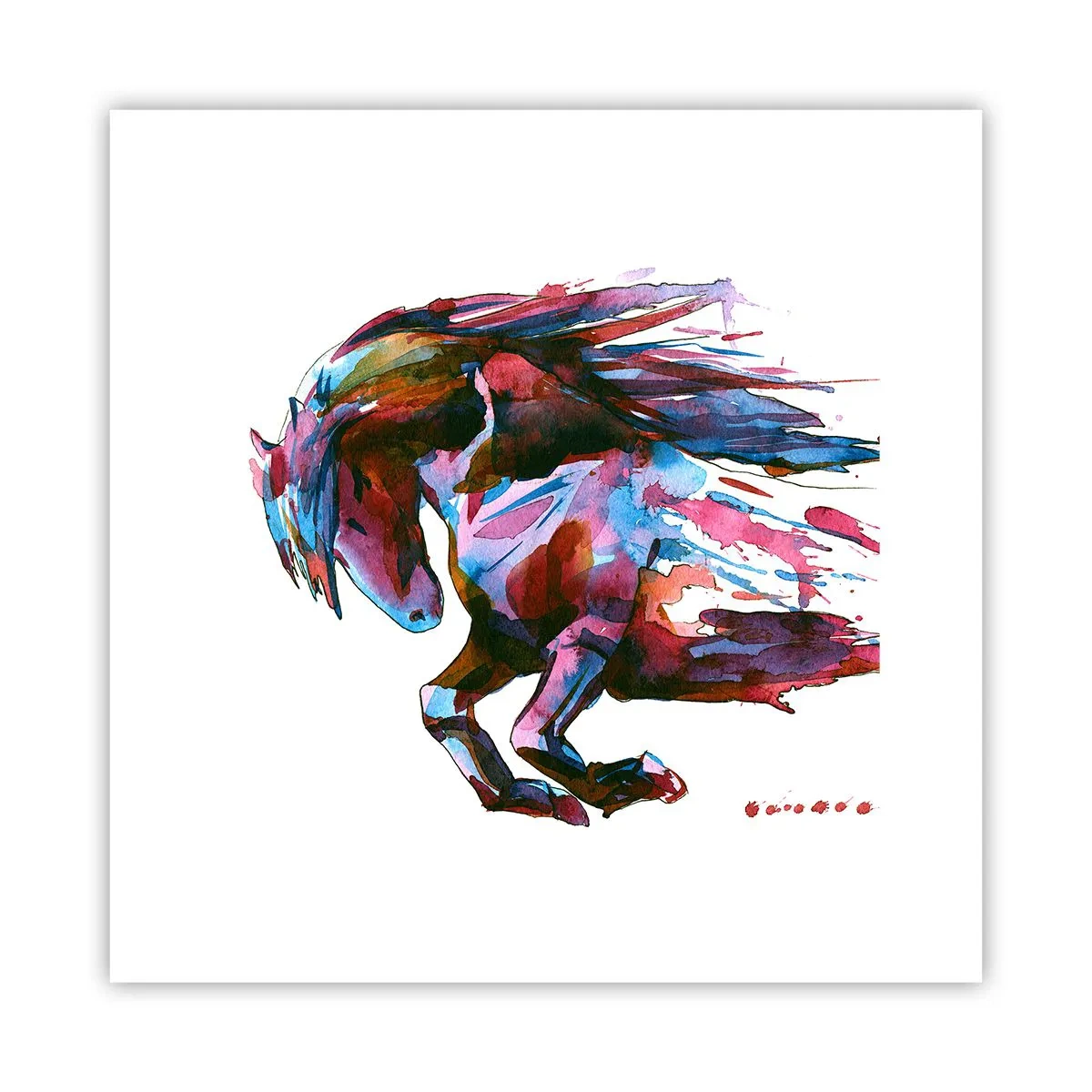 Plakát - U vytržení - 30x30 cm