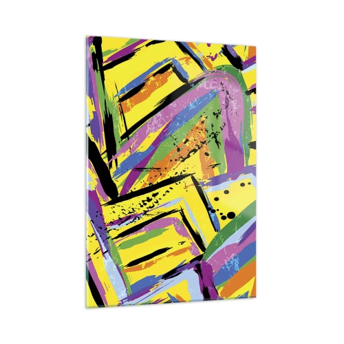 Obraz na skle - Až křičí radostí - 50x70 cm