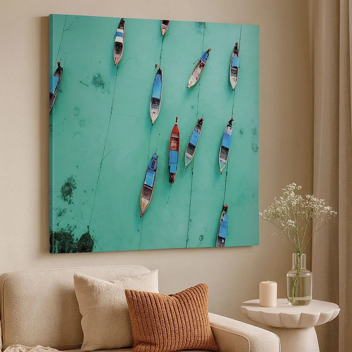 Obraz na plátně - V radostném očekávání - 30x30 cm