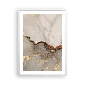 Plakát v bílém rámu - Na hranici barev - 50x70 cm