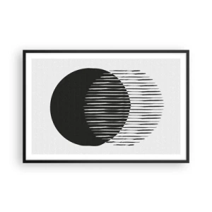 Plakát v černém rámu - Jeho alter ego - 91x61 cm