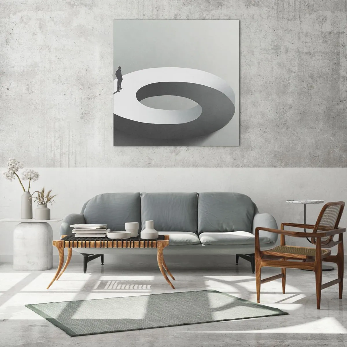 Obraz na skle - To pochopíš - 70x70 cm