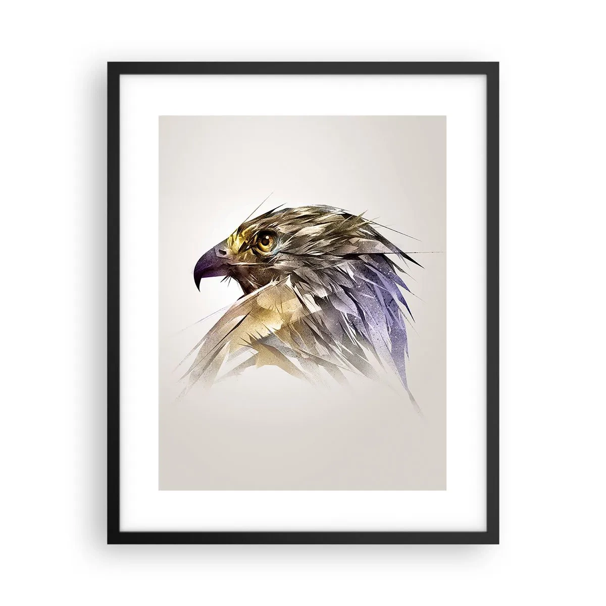 Plakát v černém rámu - Portrét bojovníka - 40x50 cm