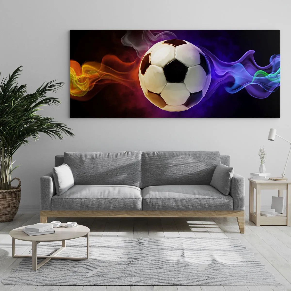 Obraz na skle - Magická síla hry - 160x50 cm