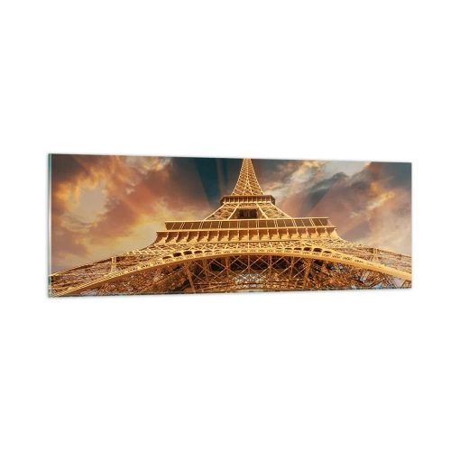 Obraz na skle - Jak lidstvo dosáhlo nebe - 90x30 cm