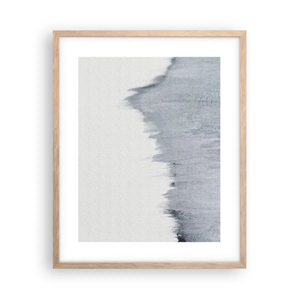 Plakát v rámu světlý dub - Tajemný záznam - 40x50 cm