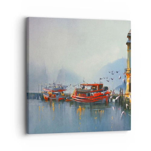 Obraz na plátně - Na konci světa - 30x30 cm