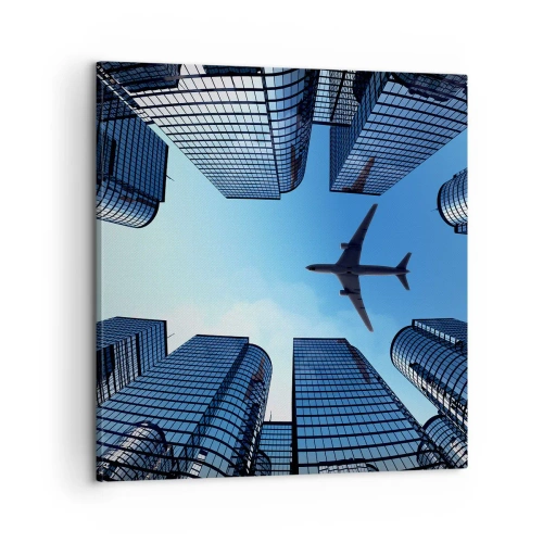 Obraz na plátně - Pohled ze skleněné rokle - 60x60 cm