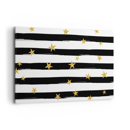 Obraz na plátně - Všichni jsme se narodili pod šťastnou hvězdou - 120x80 cm