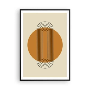 Plakát v černém rámu - Dokonalý plán - 70x100 cm