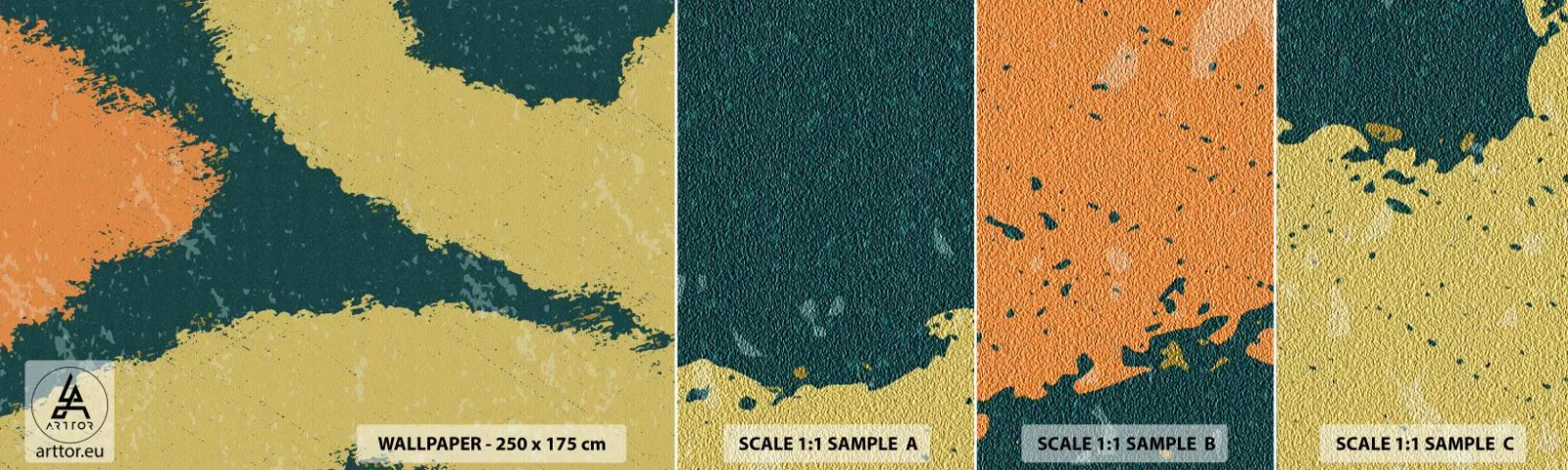 Fototapeta Vzorek Standard Eco - Abstrakce – zpomalený pohyb - Abstrakce, Kus, Letitý - 100x30 cm