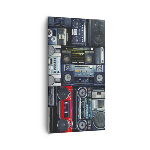 Obraz na plátně - Stesk po 80. letech - 55x100 cm