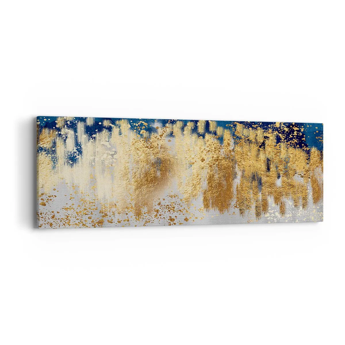 Obraz na plátně - Moderní kompozice s jiskrou - 90x30 cm