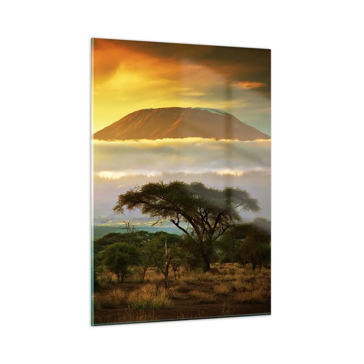 Obraz na skle - Sen cestovatele - 50x70 cm