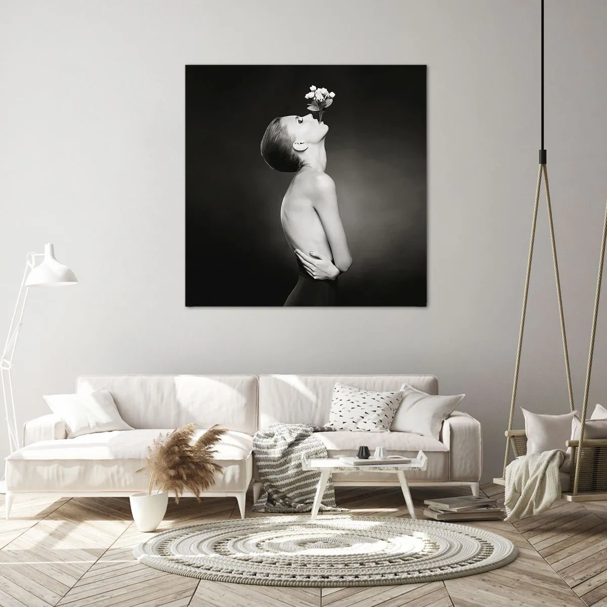 Obraz na plátně - Excentrická elegance - 50x50 cm