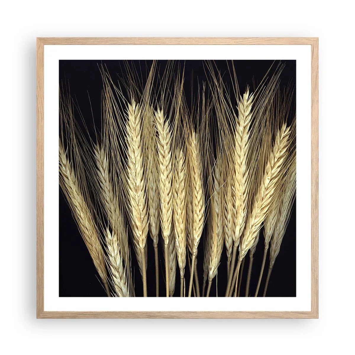 Plakát v rámu světlý dub - Rustikální magie - 60x60 cm