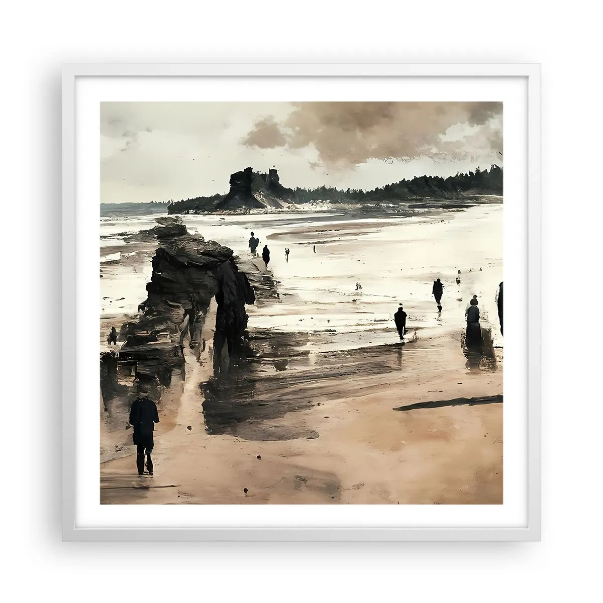 Plakát v bílém rámu - Vyvolaní - 60x60 cm