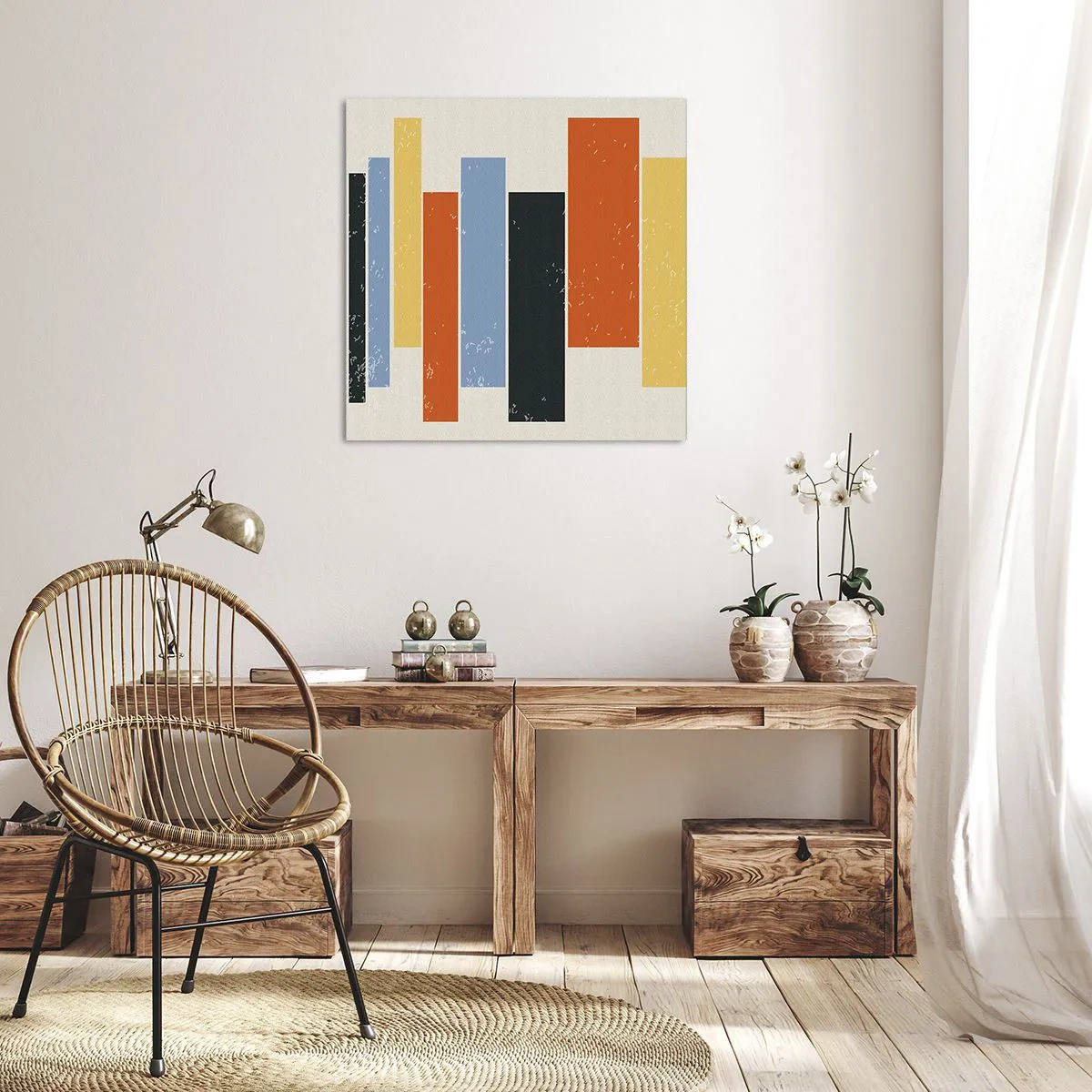 Obraz na plátně - Záznam hudby - 30x30 cm