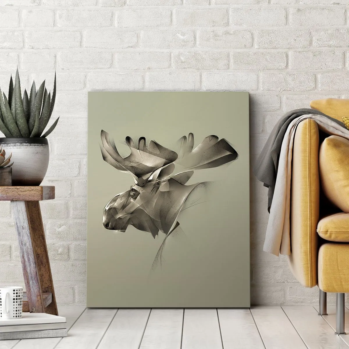 Obraz na plátně - Jemná síla klidu - 55x100 cm
