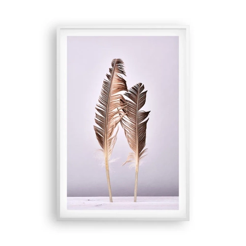 Plakát v bílém rámu - Proti nicotě - 61x91 cm