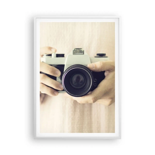 Plakát v bílém rámu - Pro více informací… - 70x100 cm