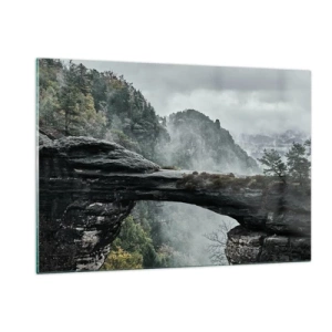 Obraz na skle - Dobrodružství právě začíná - 120x80 cm