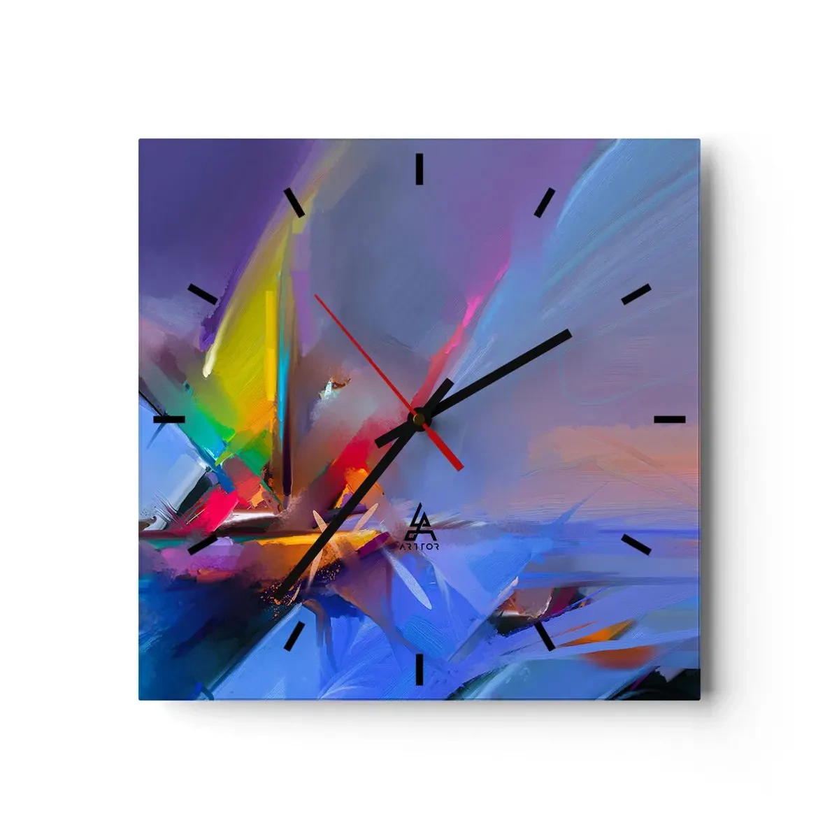 Nástěnné hodiny - Proletěla jako pták - 30x30 cm