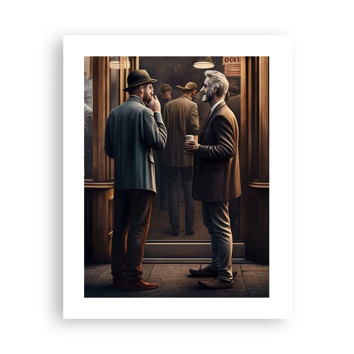 Plakát - Dobrá chvíle dne - 40x50 cm