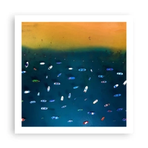 Plakát - Prázdninová hra - 60x60 cm