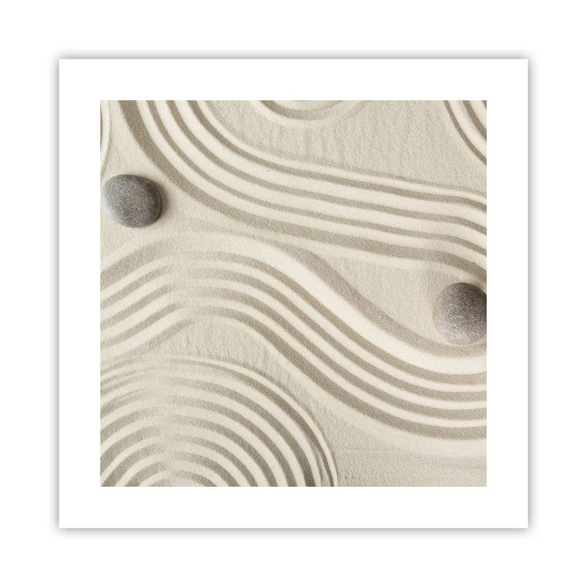 Plakát - Dotek tepla - 40x40 cm