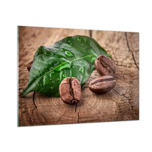 Obraz na skle - Nejskutečnější a černá - 100x70 cm