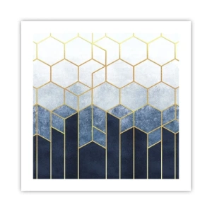 Plakát - Kompozice v synkopickém rytmu - 50x50 cm