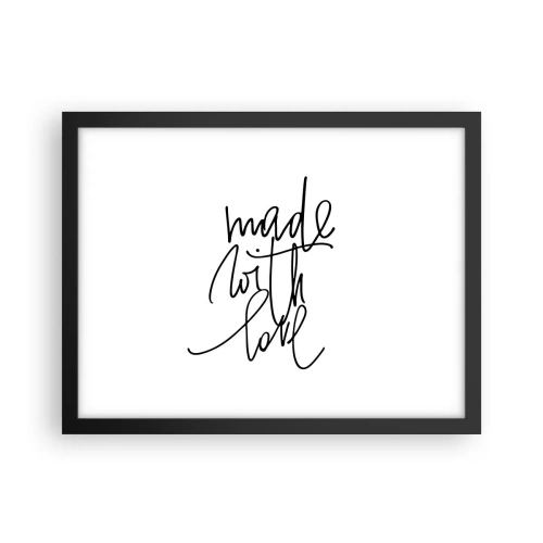 Plakát v černém rámu - Nejlepší značka - 40x30 cm