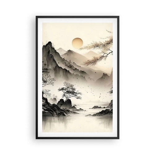 Plakát v černém rámu - Jedinečné kouzlo orientu - 61x91 cm