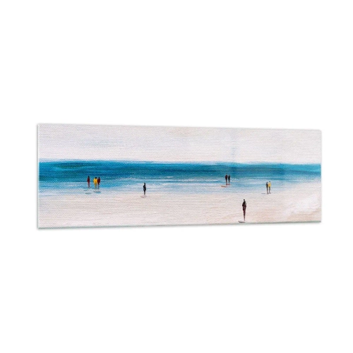 Obraz na skle - Přirozená potřeba - 160x50 cm