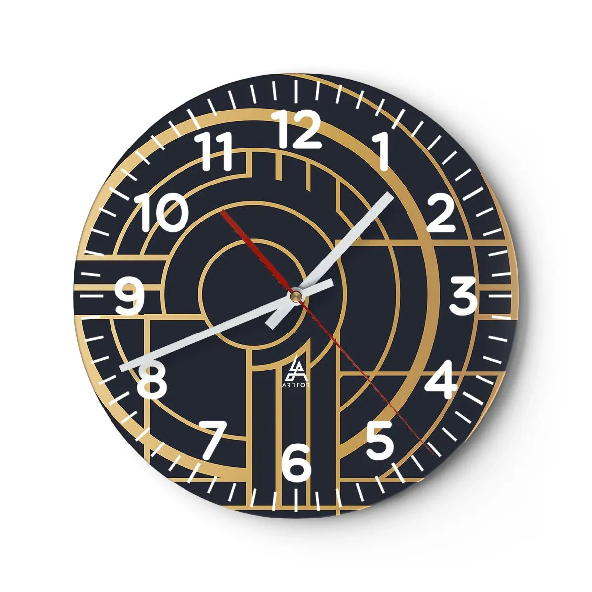 Nástěnné hodiny - Obraty události - 30x30 cm