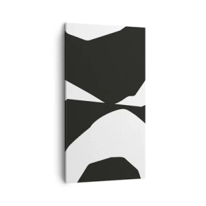 Obraz na plátně - Positive-negative - 45x80 cm