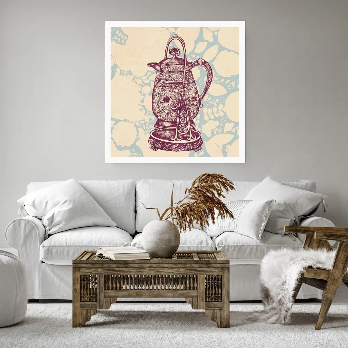 Plakát - Krása všedního dne - 40x40 cm