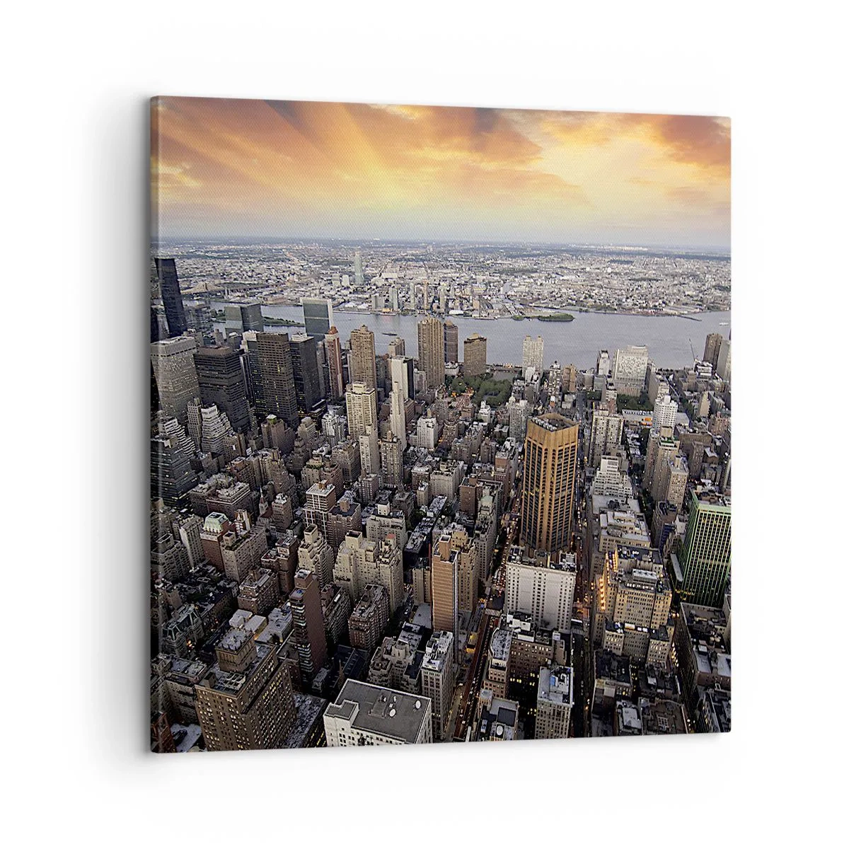 Obraz na plátně - Bušící srdce naší doby - 60x60 cm