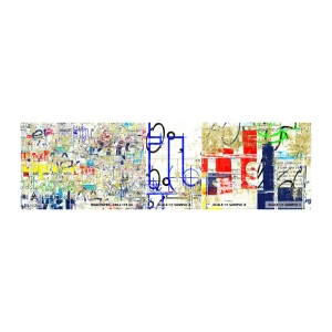 Vzor Fototapety Samolepicí Deluxe Sticker - Prostě potěší oči - Graffiti, Nástěnná malba, Mládí - 100x30 cm