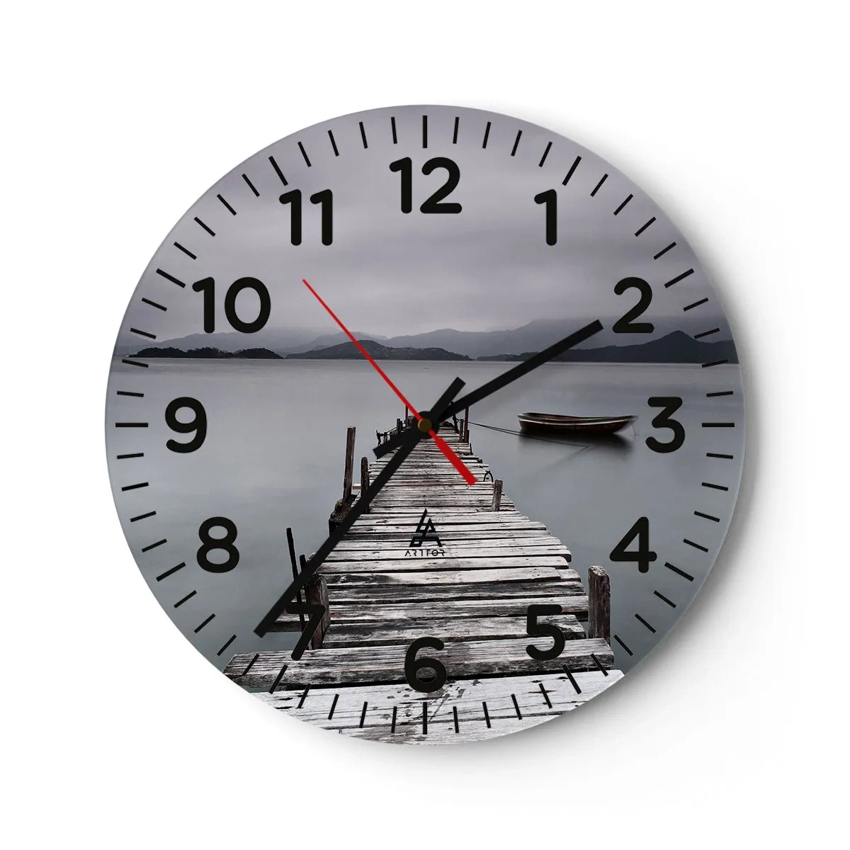 Nástěnné hodiny - Zítra můžeš vyrazit - 30x30 cm