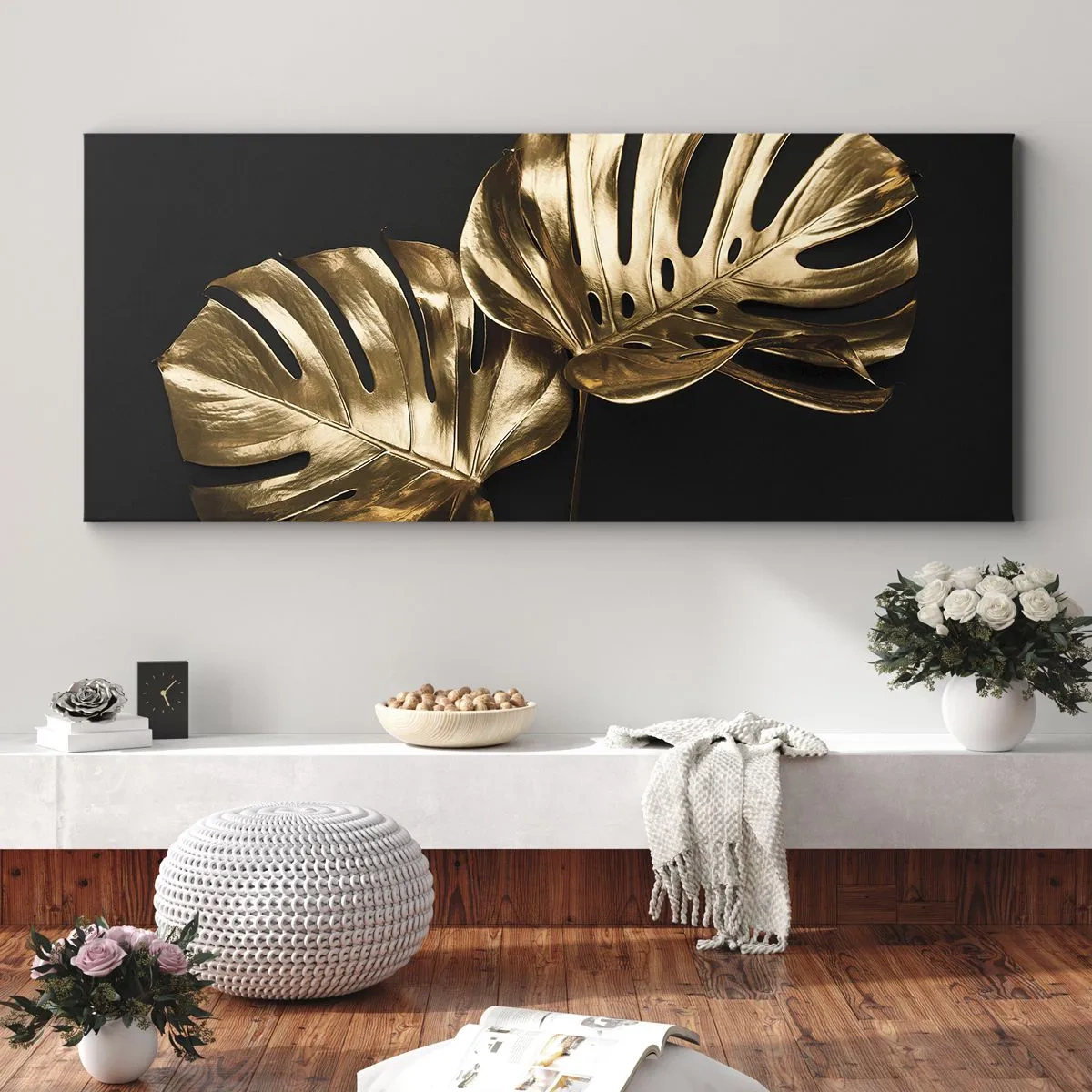 Obraz na plátně - Poklady přírody - 160x50 cm