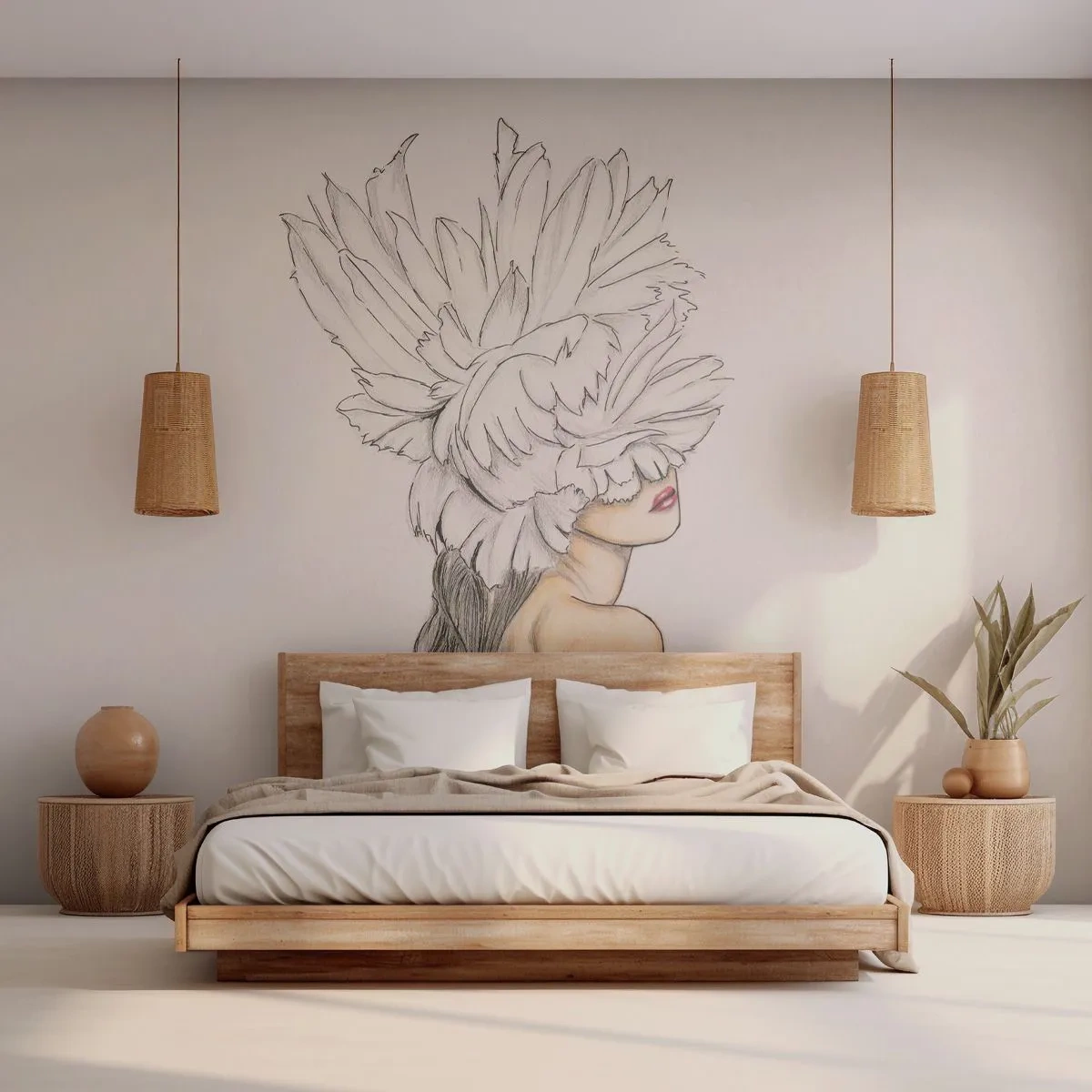 Fototapeta Premium Sand - Vrchol krásy - Abstrakce, Žena, Tělo - 350x256 cm